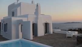 5 yatak odası bulunan villa Mykonos