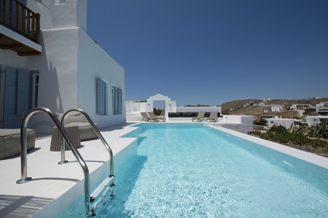 Mykonos Villa Pearl with Pool