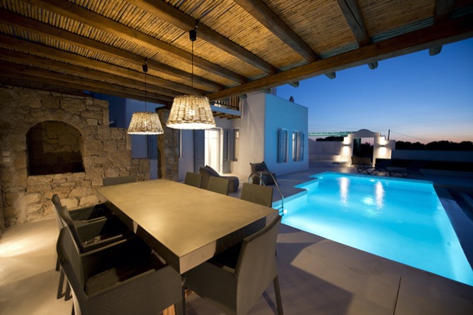 Mykonos Villa with Pool